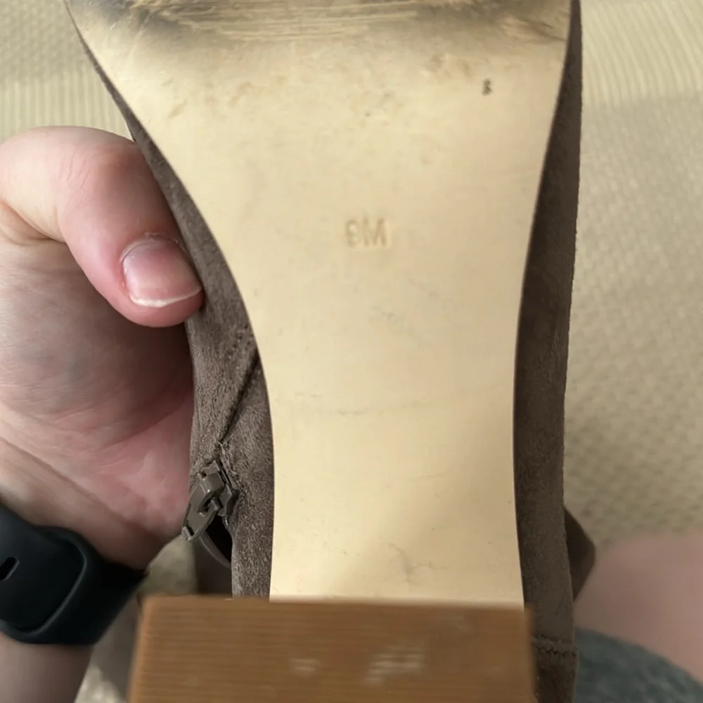 Guess Over The Knee Taupe Boots